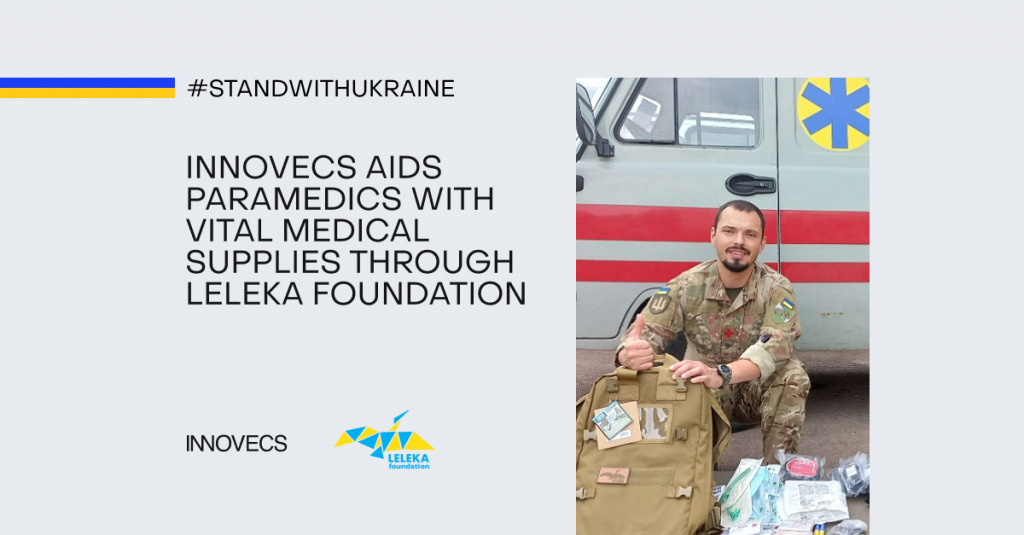 Innovecs Initiates Charitable Contributions for the Benefit of Leleka Foundation