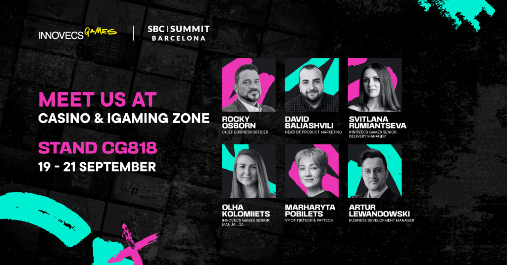Meet Innovecs Games at SBC Summit Barcelona 2023