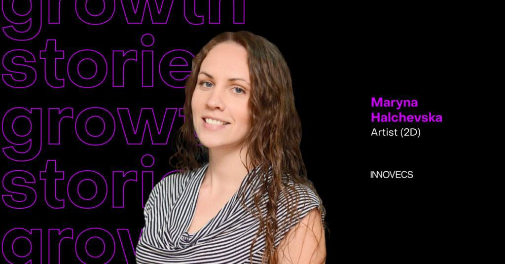 “Hand Drawing Isn’t Just Relaxing; It’s a Skill Booster” — Maryna Halchevska, an Artist (2D) at Innovecs