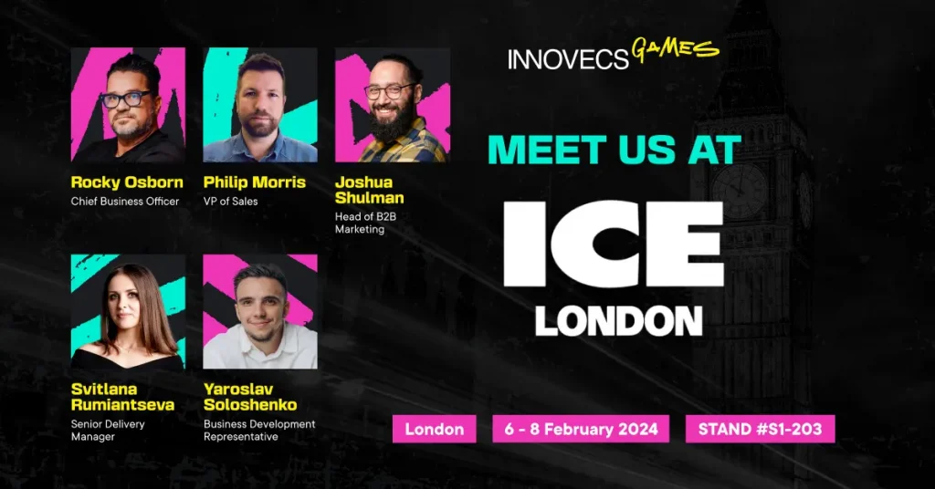 Innovecs Games to Showcase its iGaming Offerings at ICE 2024