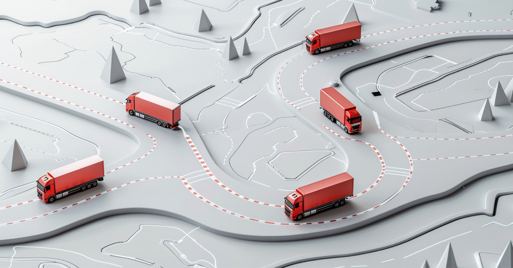 red trucks