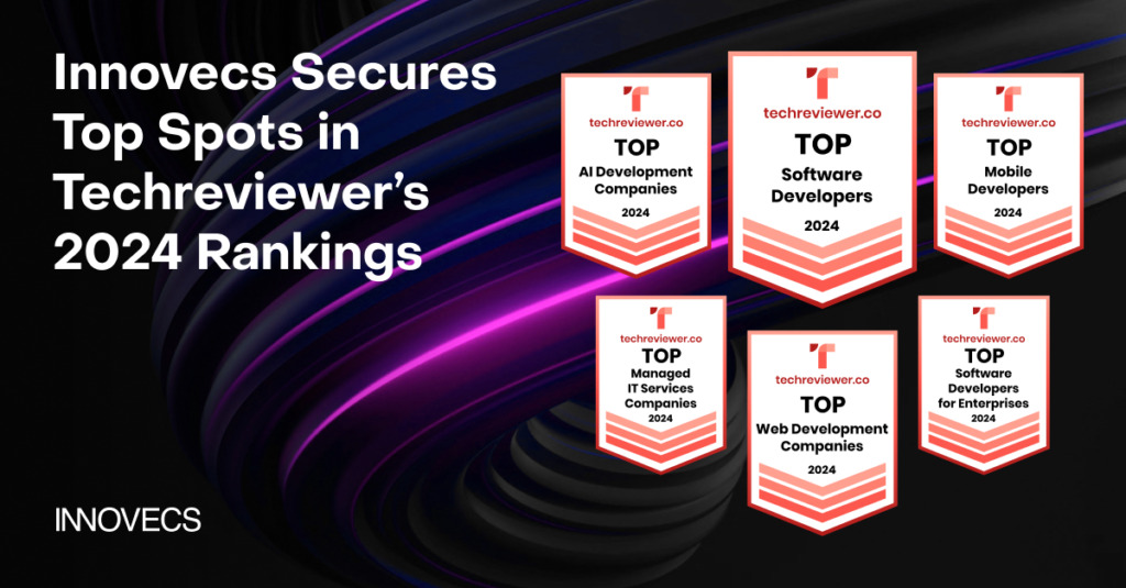 Innovecs Secures Top Spots in Techreviewer’s 2024 Rankings