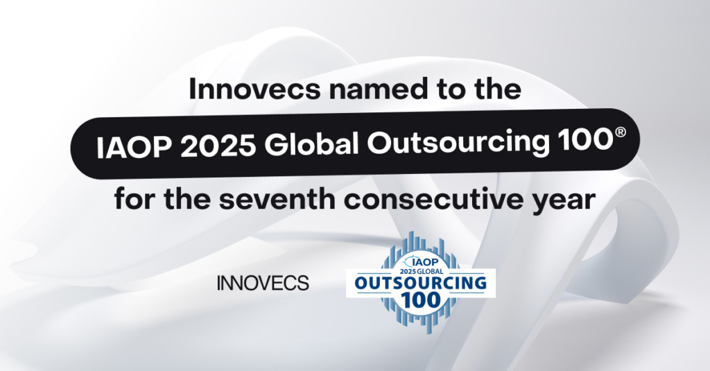 Innovecs Recognized on the Best of Global Outsourcing 100® List by IAOP®