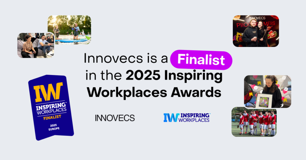 Innovecs Named Finalist in the 2025 Inspiring Workplaces Awards for Europe