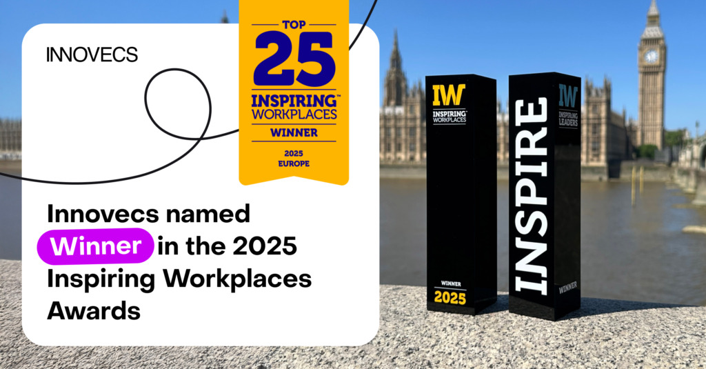 Innovecs Wins Inspiring Workplaces 2025 Award for Europe