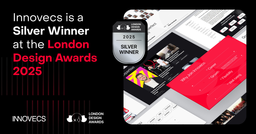 Innovecs Recognized for Outstanding Careers Website Design at London Design Awards 2025