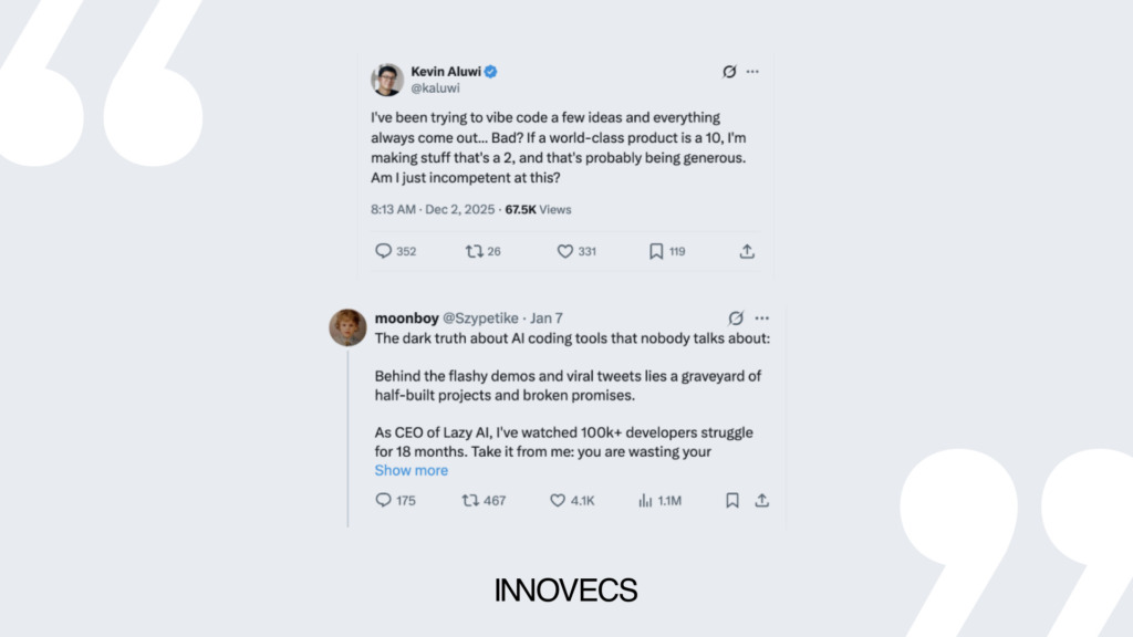 AI vibe coding limitations in SaaS development